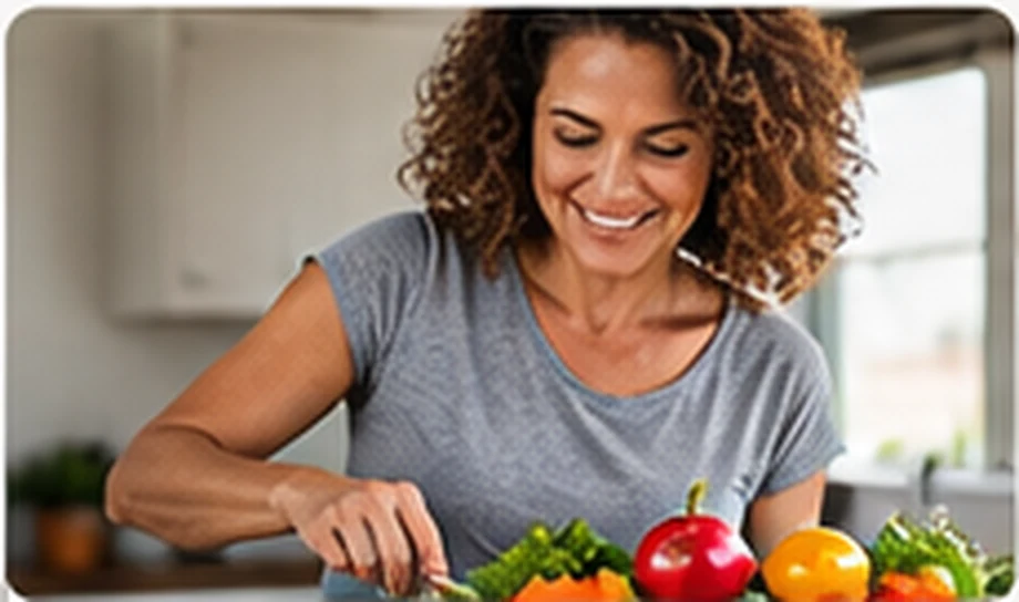 An adult preparing fresh food as part of an everyday routine.