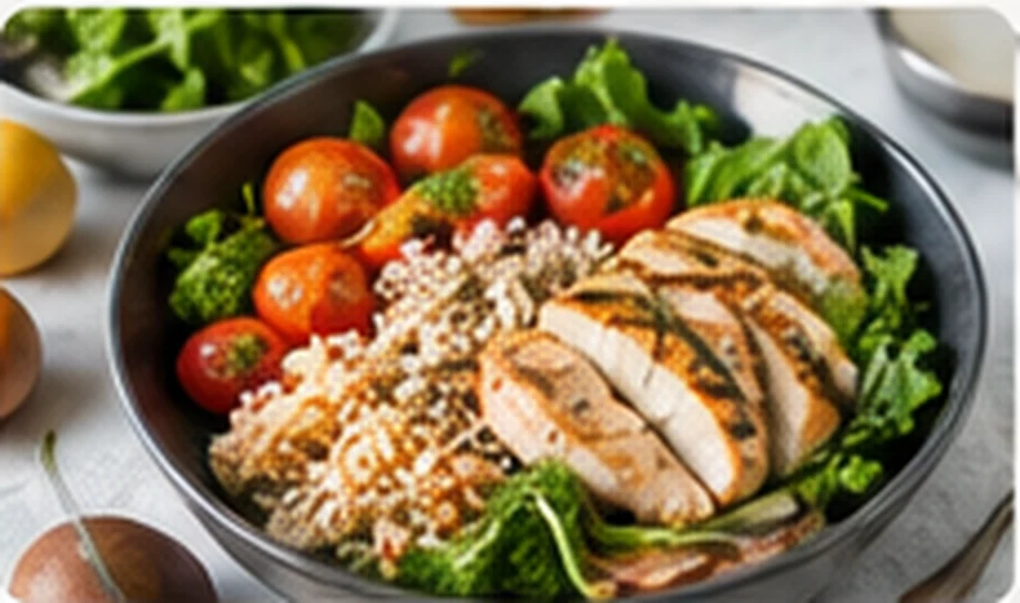 A balanced everyday meal prepared with fresh ingredients.