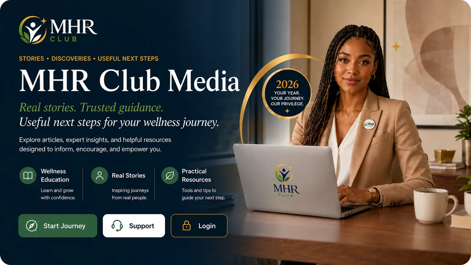 MHR Club Media. Real stories, trusted guidance, and useful next steps for your wellness journey.