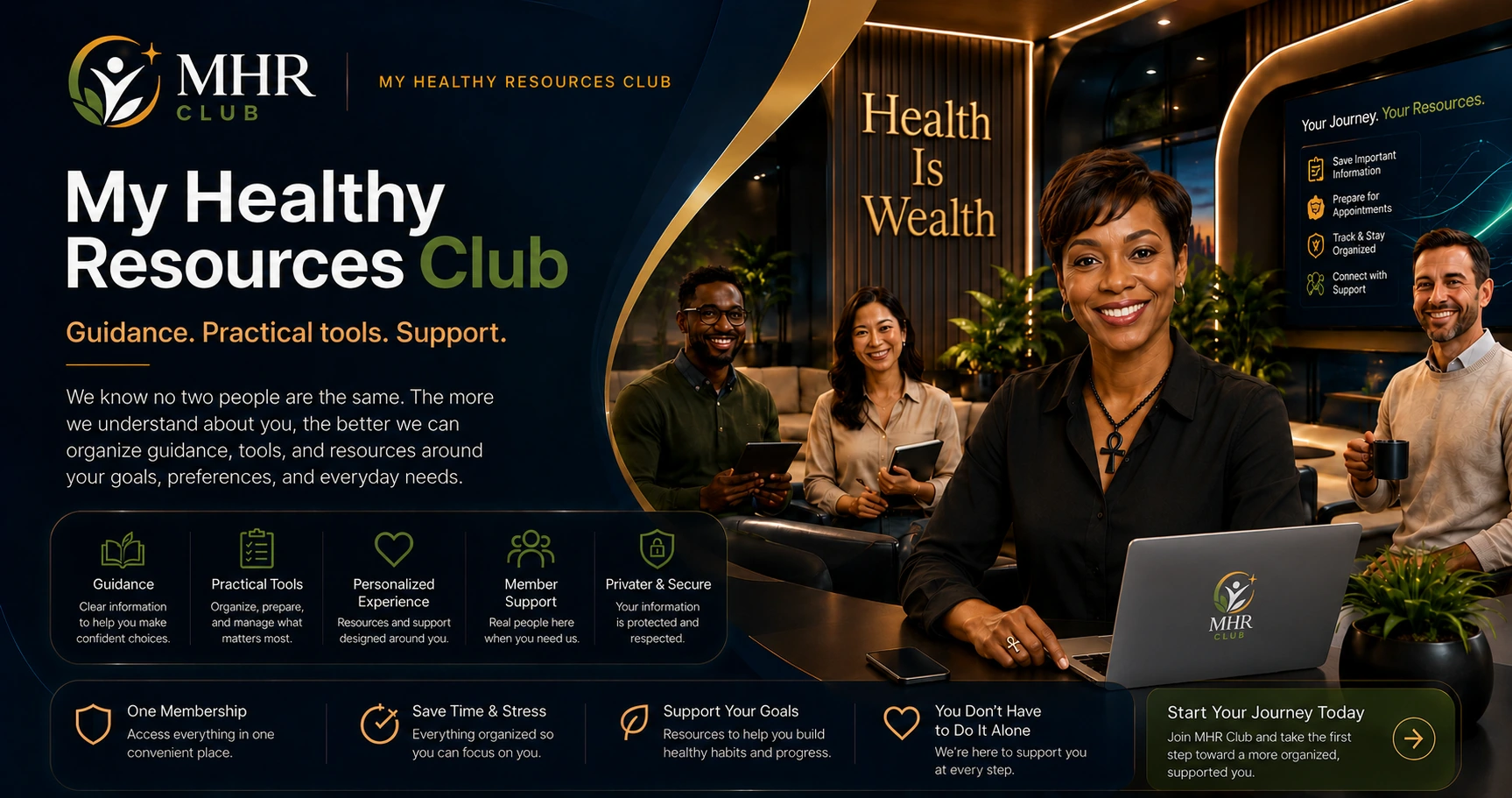 MHR Club members and support team